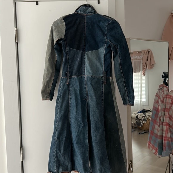 Super rare free people artisan de luxe patchwork denim jacket - XS never worn. - Picture 6 of 6